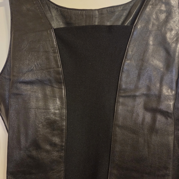 🍍Leather Tank Top - Picture 2 of 5